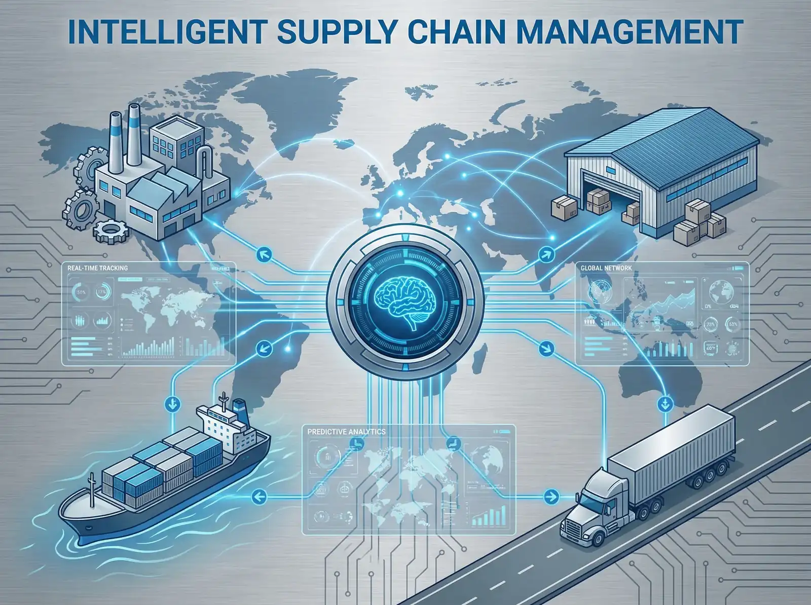 智能供应链管理系统 - 每日吃瓜大赛
