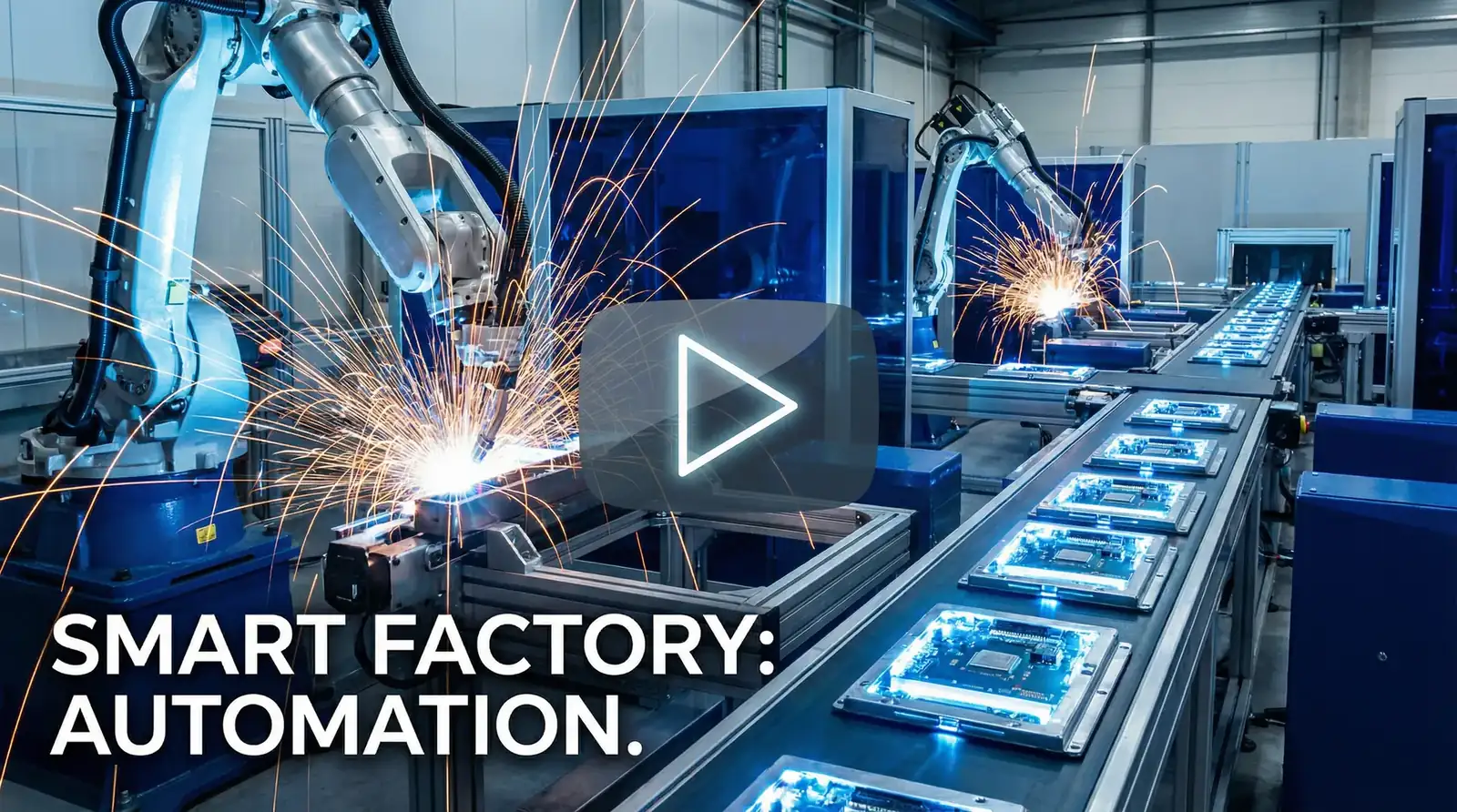 自动化生产线实拍 - 每日吃瓜大赛